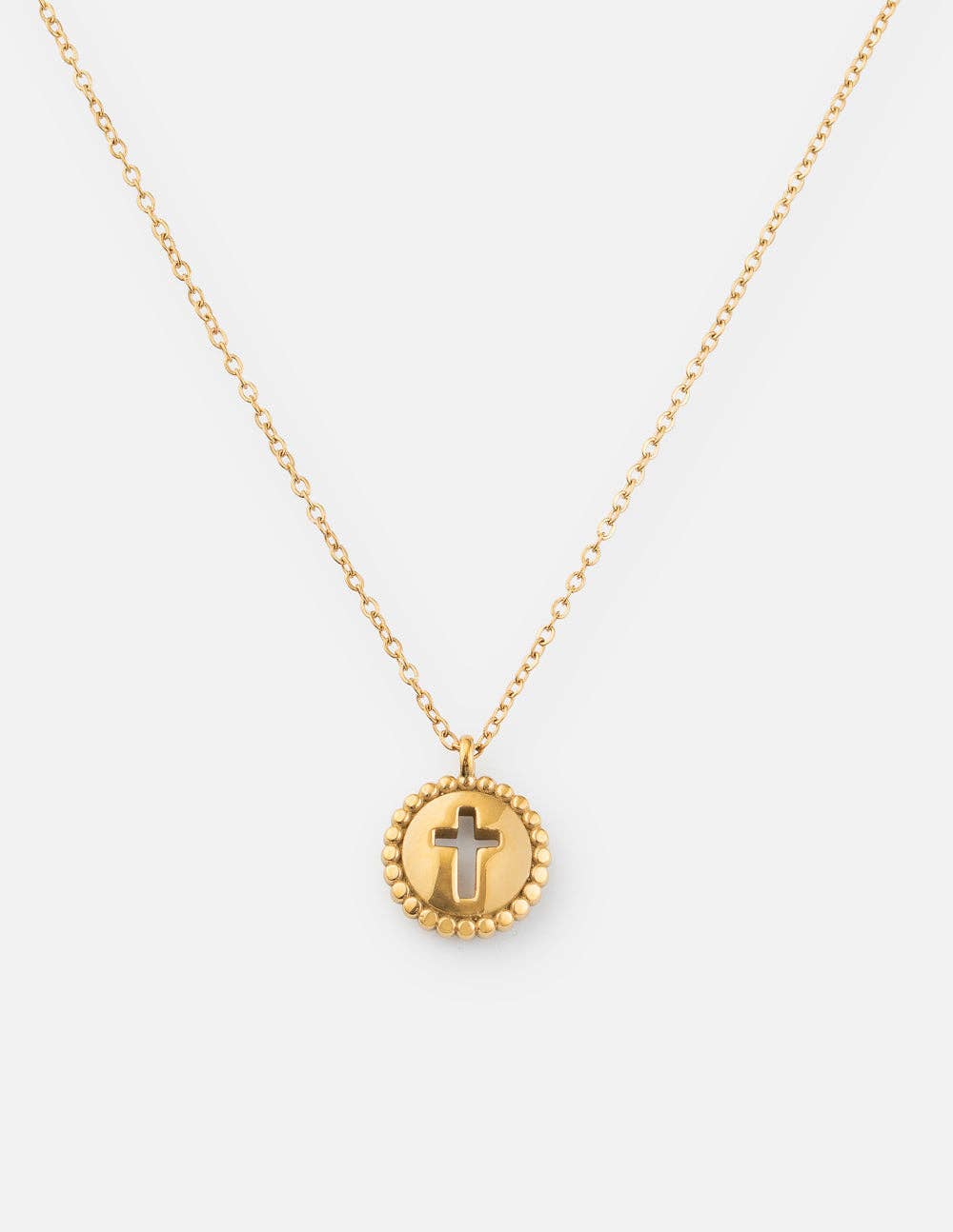 Living Hope Cross Link Necklace