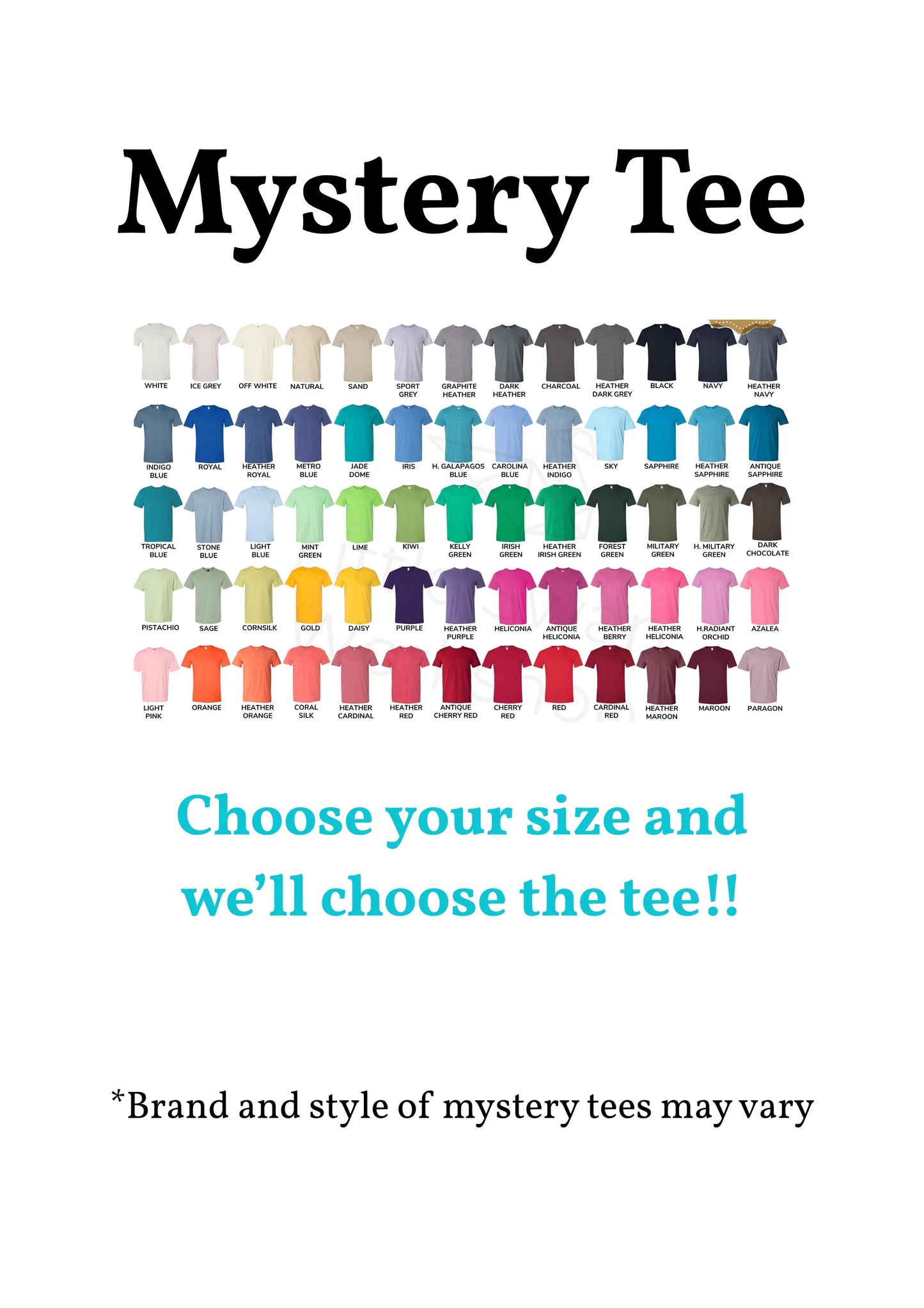 Adult Mystery Tee