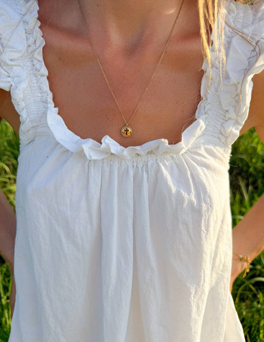Living Hope Cross Link Necklace